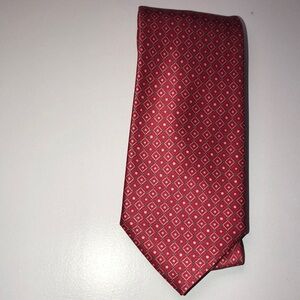 Elegant Red Polka Dot Tie Accessory (Used)